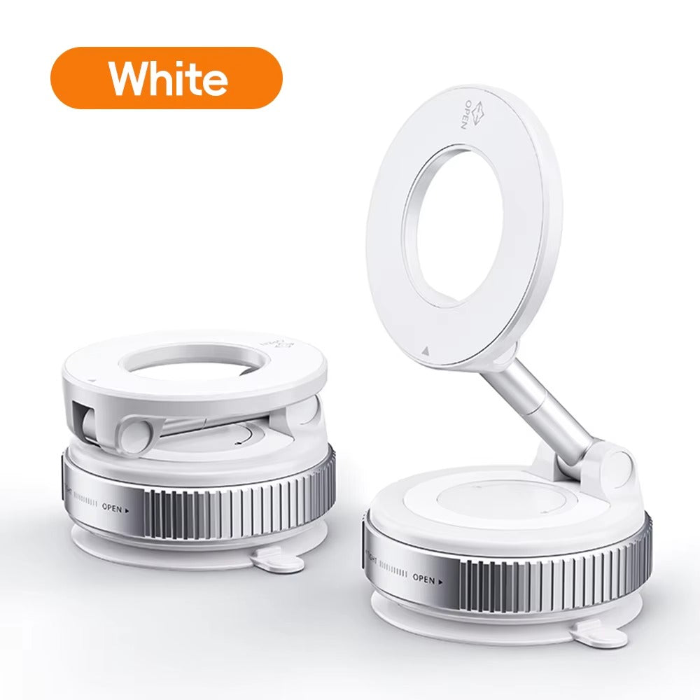 360° Adjustable Magnetic Vacuum Suction Cup Car Phone Holder Mount for Magsafe