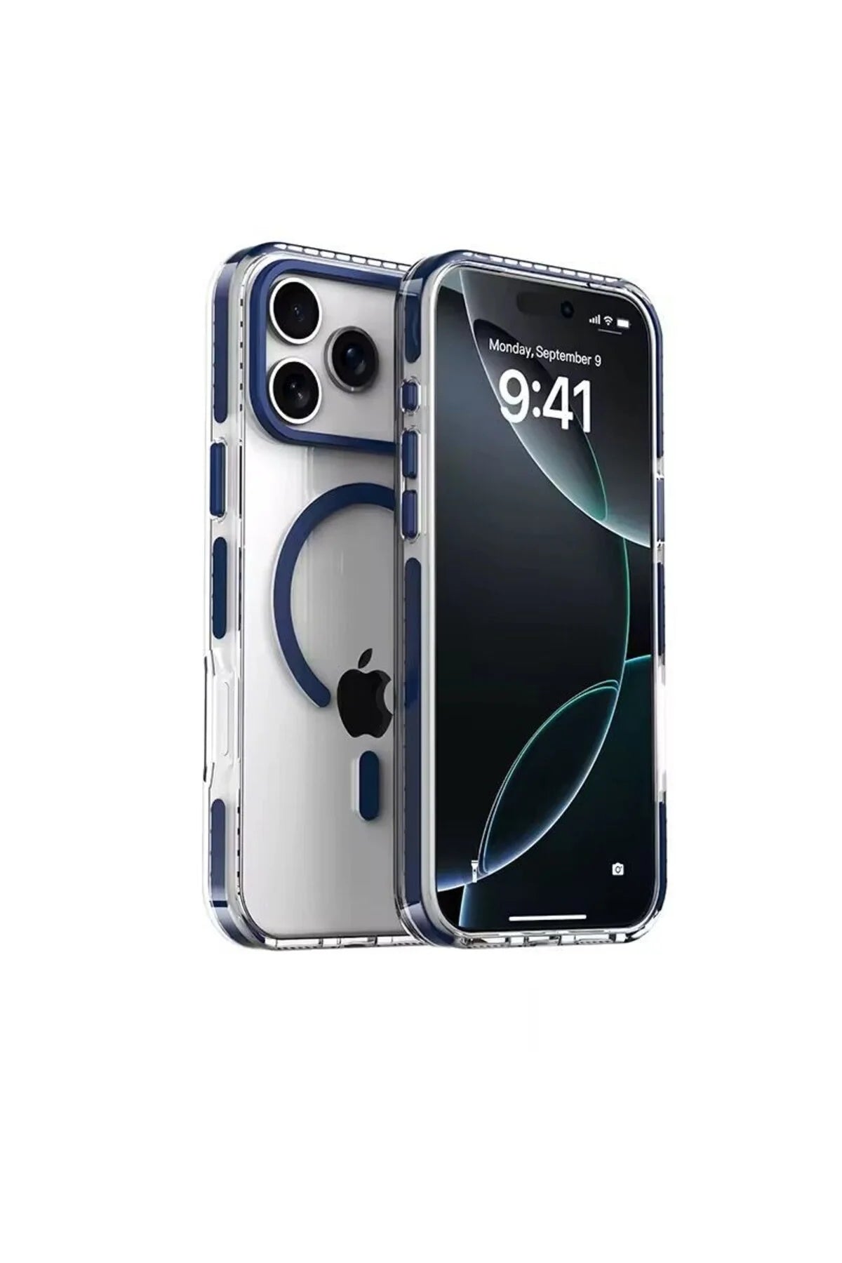Iphone 17 Pro Case with Magnetic Charging, Acrylic Transparent Cover
