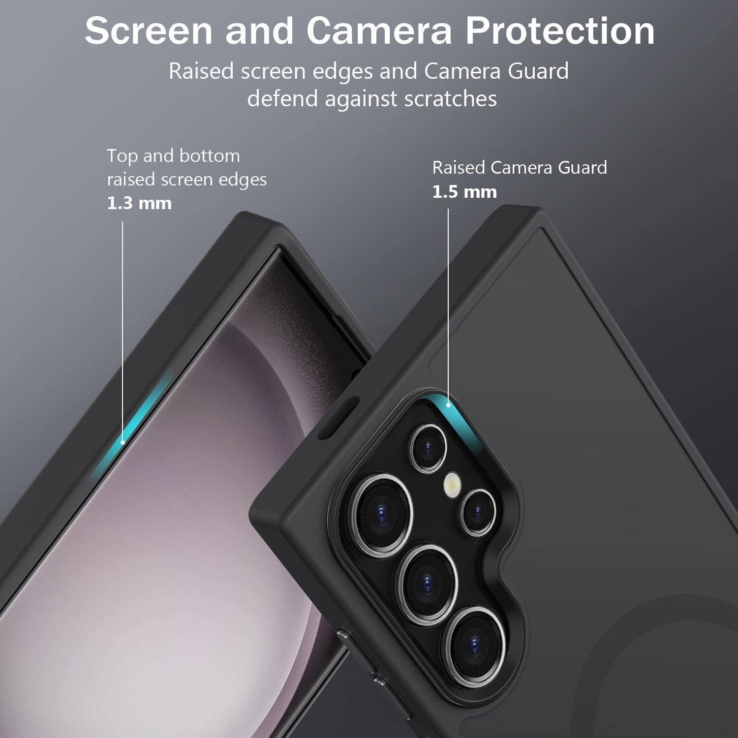 For Samsung Galaxy S26 S25 Ultra S24 S23 S22 Frosted Case Mag Safe Shockproof