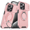 New Arrival for Iphone 15/15 Pro/16/16 Pro/16 Plus/16 17 Pro Max TPU + PC Hybrid Slide Window Lens Protection Mobile Phone Case