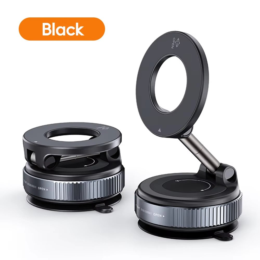 360° Adjustable Magnetic Vacuum Suction Cup Car Phone Holder Mount for Magsafe
